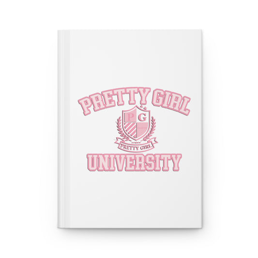 💖 Pretty Girl University™ Hardcover Notebook