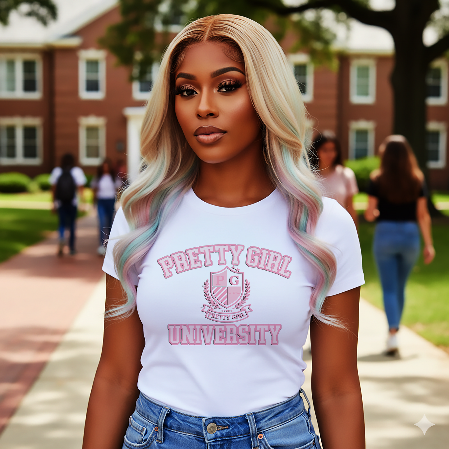 💖 Pretty Girl University Tee