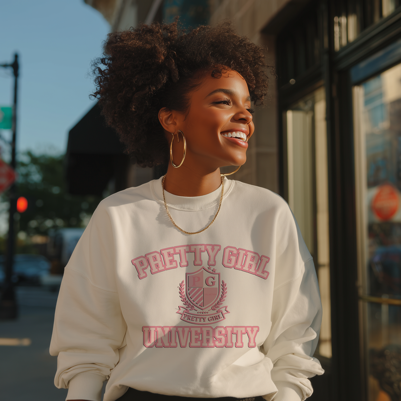 💖 Pretty Girl University Crewneck