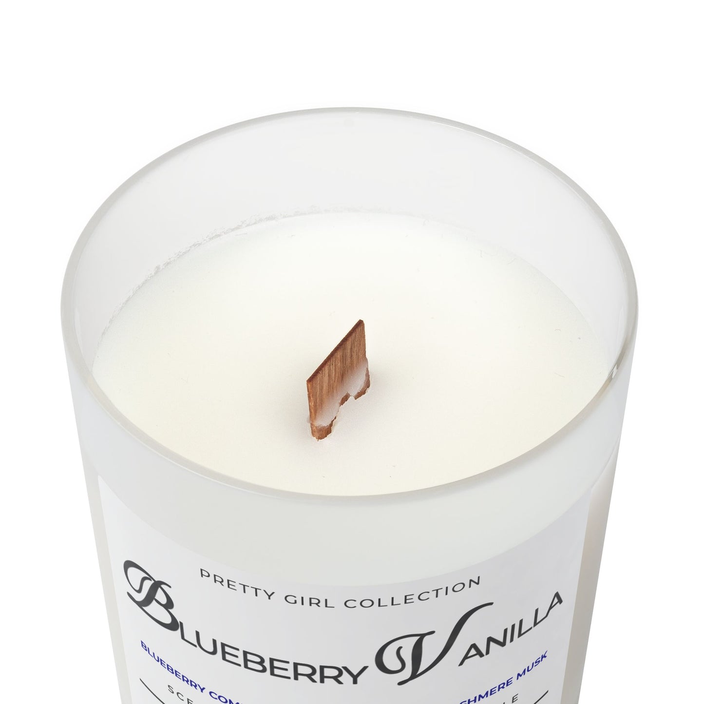 Frosted Glass Candle (Vanilla)