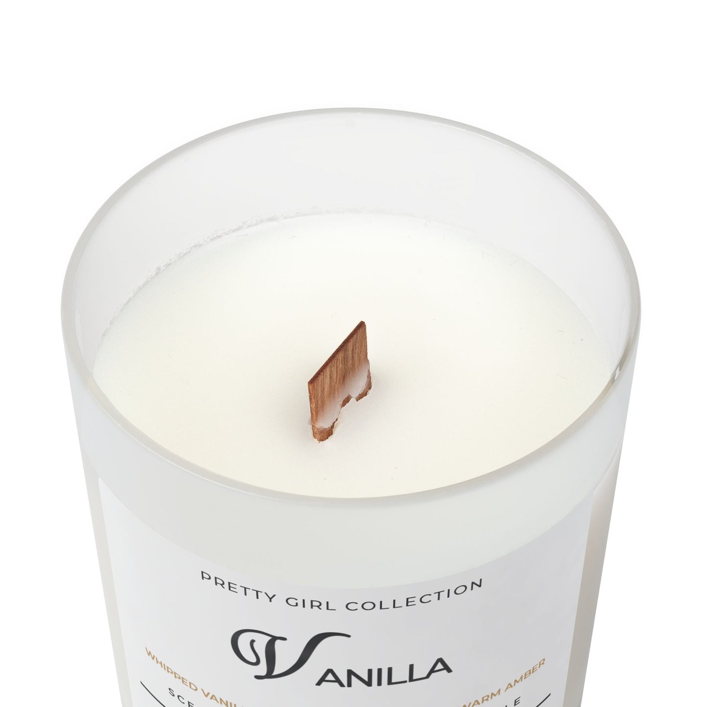 Frosted Glass Candle (Blackberry Vanilla)