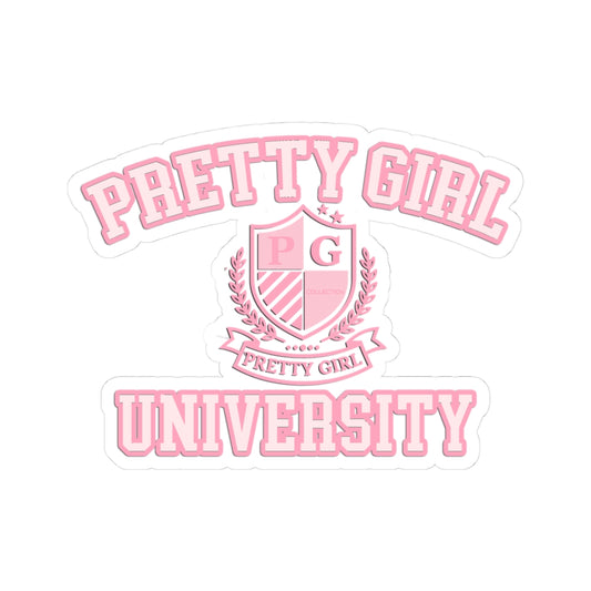 💖 Pretty Girl University Sticker