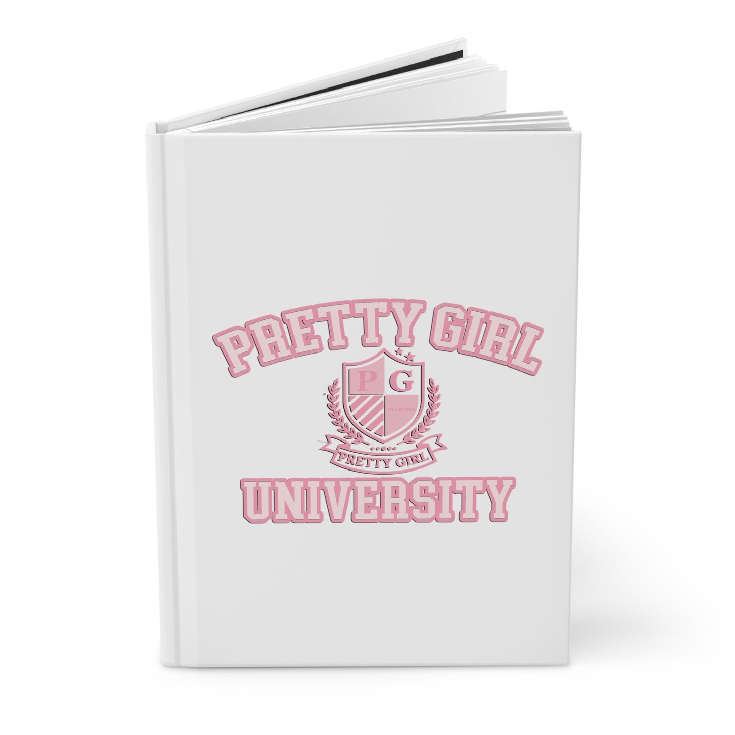 💖 Pretty Girl University™ Hardcover Notebook