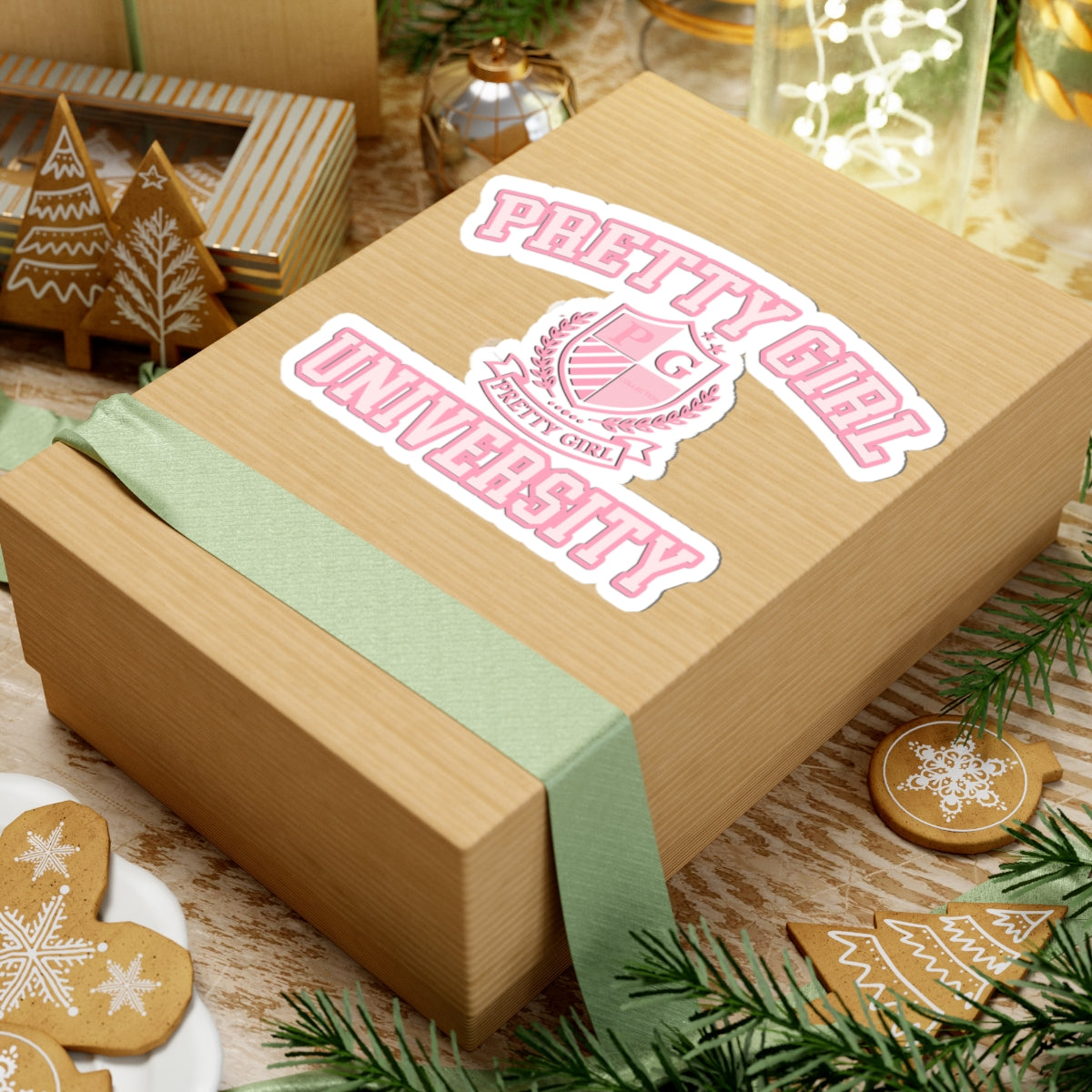 💖 Pretty Girl University Sticker